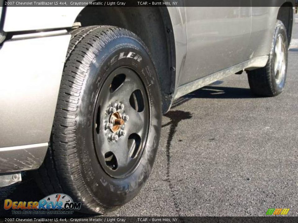 2007 Chevrolet TrailBlazer LS 4x4 Graystone Metallic / Light Gray Photo #7