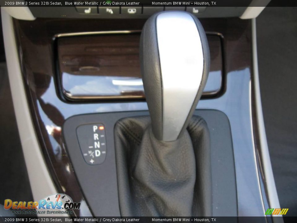 2009 BMW 3 Series 328i Sedan Blue Water Metallic / Grey Dakota Leather Photo #15