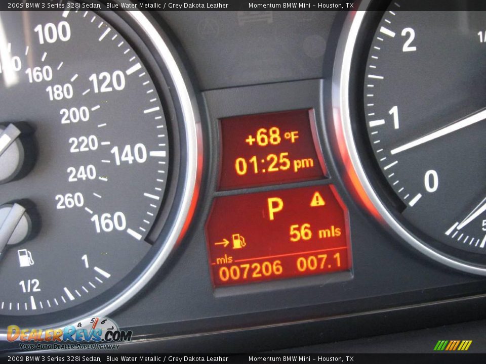 2009 BMW 3 Series 328i Sedan Blue Water Metallic / Grey Dakota Leather Photo #17