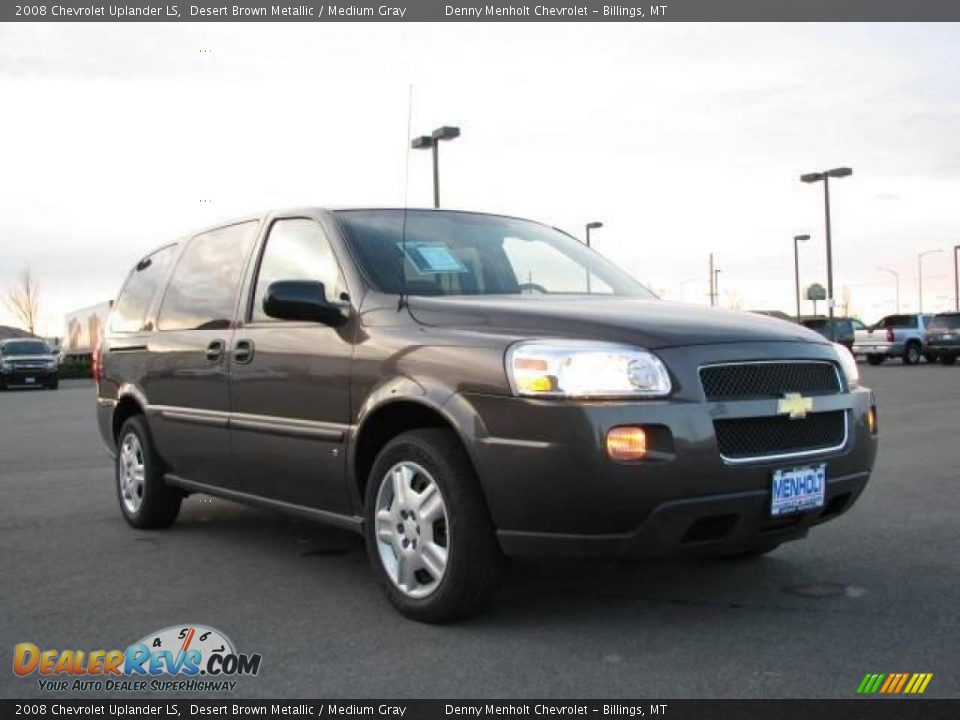 2008 Chevrolet Uplander LS Desert Brown Metallic / Medium Gray Photo #3