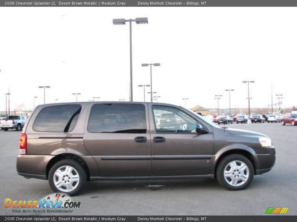 2008 Chevrolet Uplander LS Desert Brown Metallic / Medium Gray Photo #4