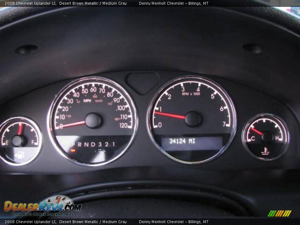 2008 Chevrolet Uplander LS Desert Brown Metallic / Medium Gray Photo #13