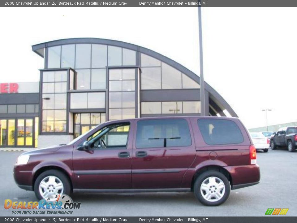 2008 Chevrolet Uplander LS Bordeaux Red Metallic / Medium Gray Photo #1