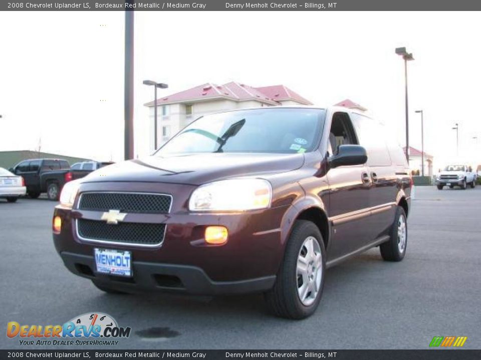 2008 Chevrolet Uplander LS Bordeaux Red Metallic / Medium Gray Photo #2