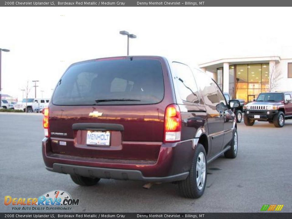 2008 Chevrolet Uplander LS Bordeaux Red Metallic / Medium Gray Photo #5