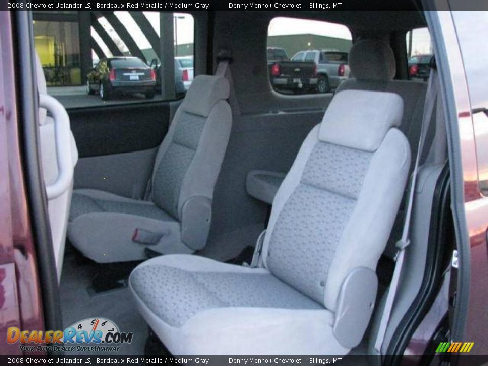 2008 Chevrolet Uplander LS Bordeaux Red Metallic / Medium Gray Photo #8