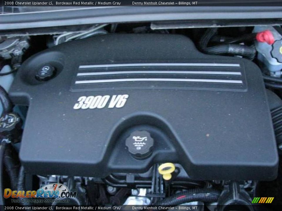 2008 Chevrolet Uplander LS Bordeaux Red Metallic / Medium Gray Photo #13