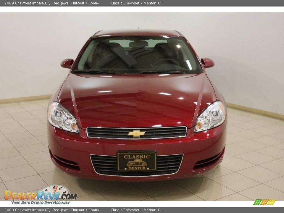 2009 Chevrolet Impala LT Red Jewel Tintcoat / Ebony Photo #2