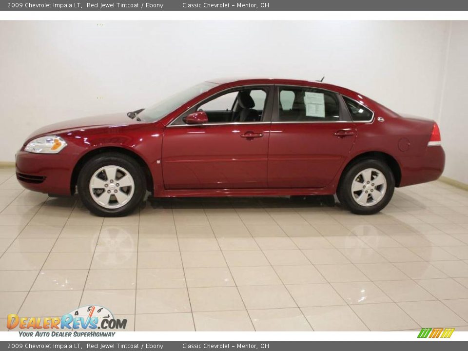 2009 Chevrolet Impala LT Red Jewel Tintcoat / Ebony Photo #4