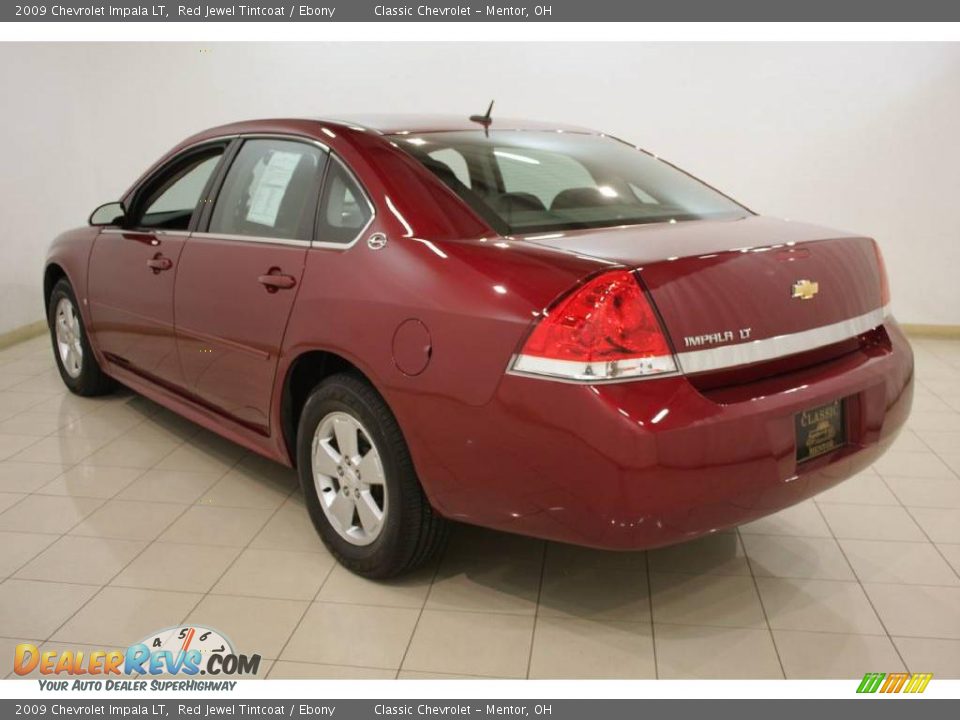 2009 Chevrolet Impala LT Red Jewel Tintcoat / Ebony Photo #5