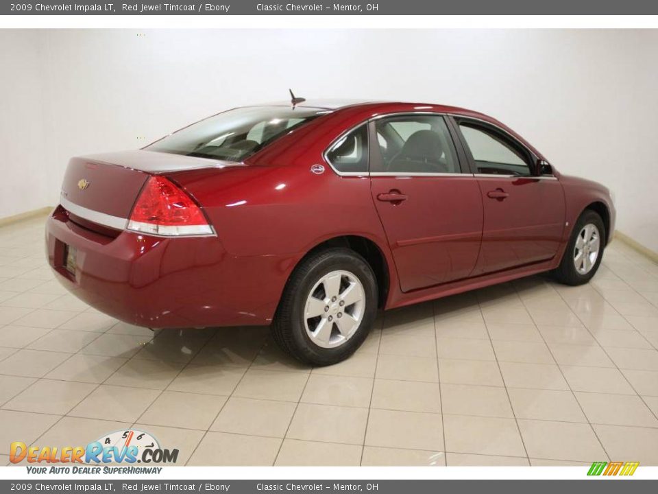2009 Chevrolet Impala LT Red Jewel Tintcoat / Ebony Photo #7