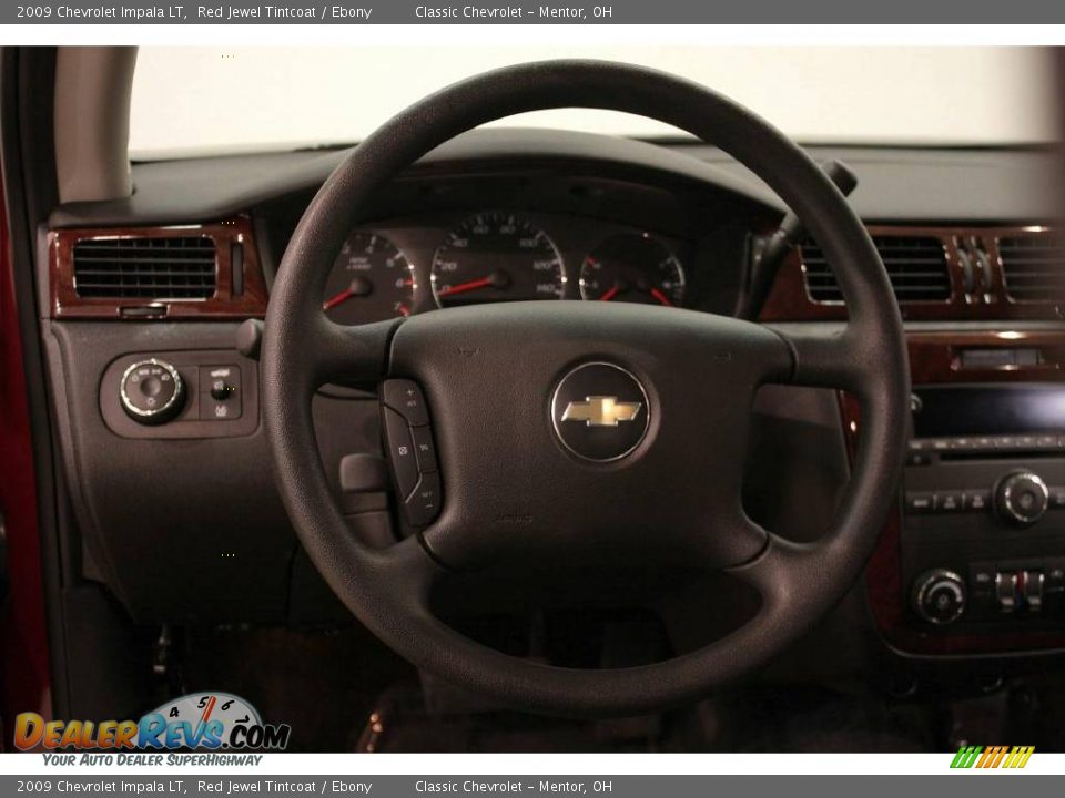 2009 Chevrolet Impala LT Red Jewel Tintcoat / Ebony Photo #10