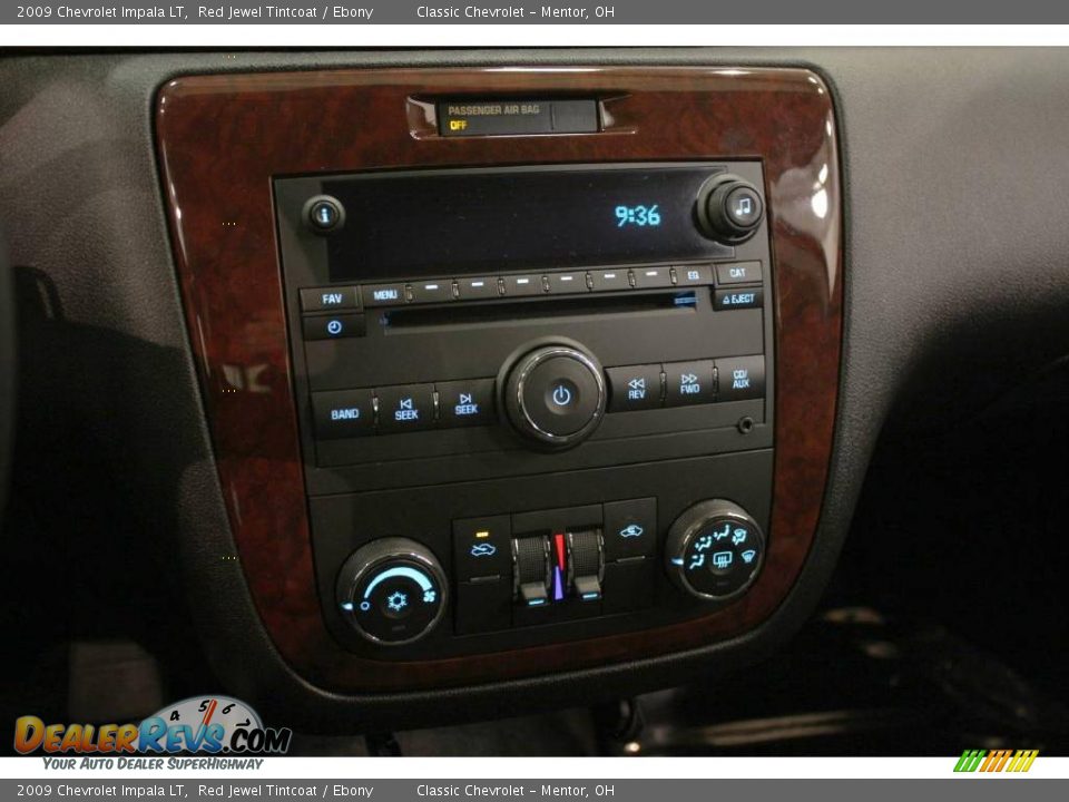 2009 Chevrolet Impala LT Red Jewel Tintcoat / Ebony Photo #12