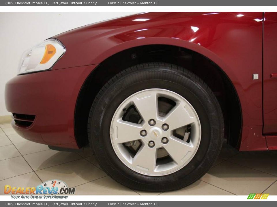 2009 Chevrolet Impala LT Red Jewel Tintcoat / Ebony Photo #19