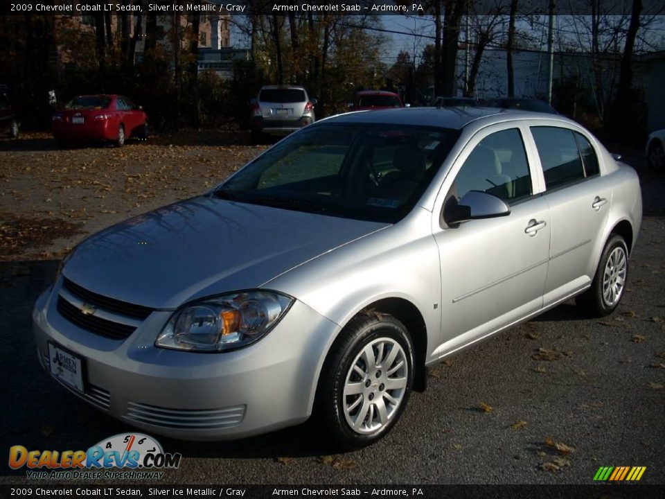 2009 Chevrolet Cobalt LT Sedan Silver Ice Metallic / Gray Photo #1
