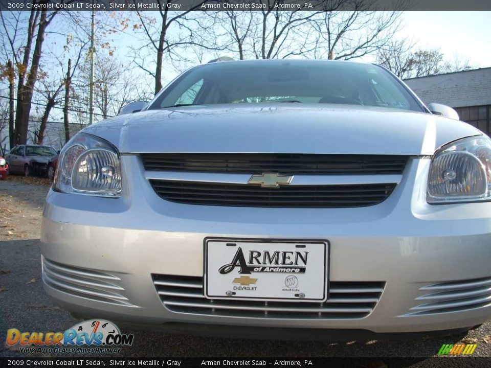 2009 Chevrolet Cobalt LT Sedan Silver Ice Metallic / Gray Photo #9