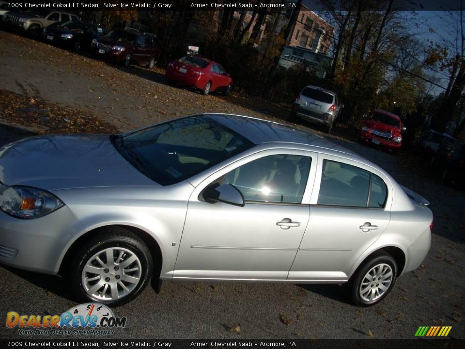 2009 Chevrolet Cobalt LT Sedan Silver Ice Metallic / Gray Photo #11