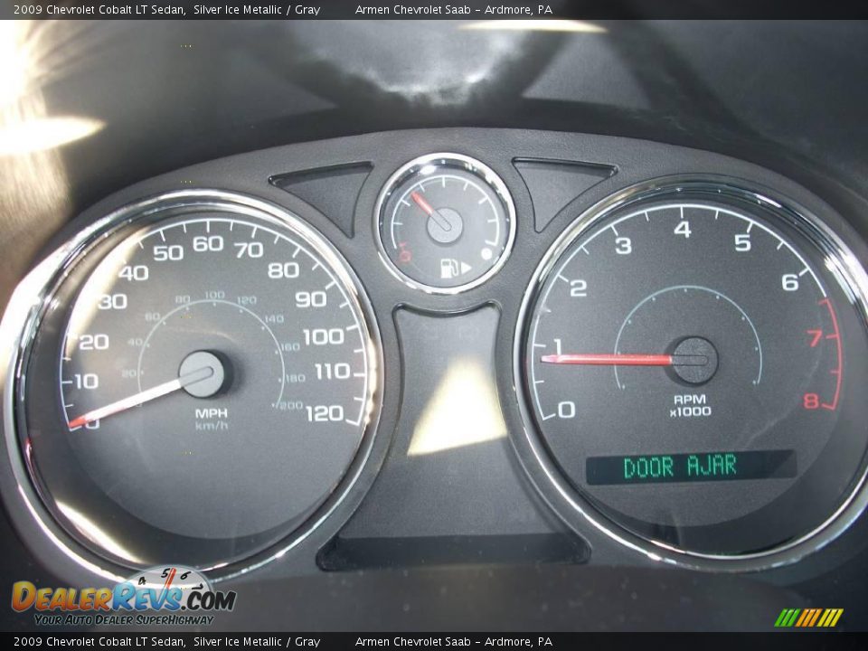 2009 Chevrolet Cobalt LT Sedan Silver Ice Metallic / Gray Photo #25