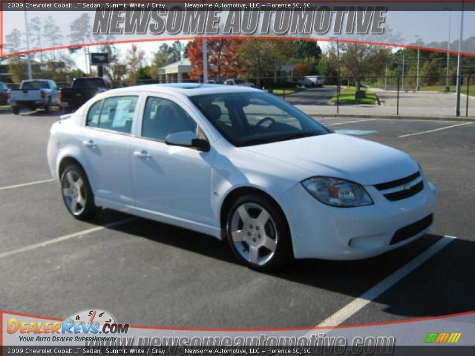 2009 Chevrolet Cobalt LT Sedan Summit White / Gray Photo #1