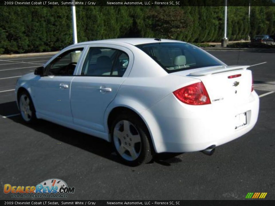 2009 Chevrolet Cobalt LT Sedan Summit White / Gray Photo #2