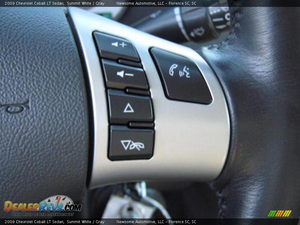 2009 Chevrolet Cobalt LT Sedan Summit White / Gray Photo #12