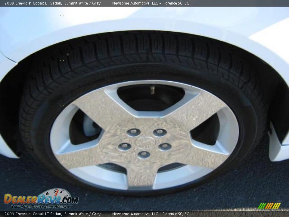2009 Chevrolet Cobalt LT Sedan Summit White / Gray Photo #21