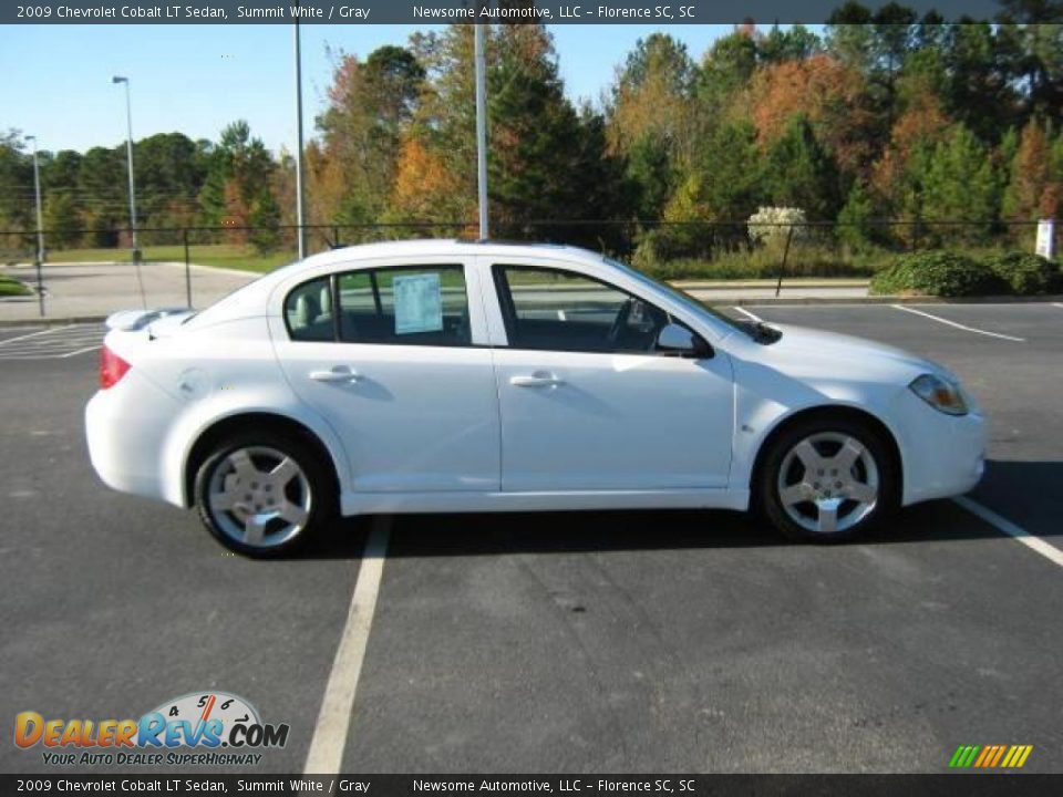 2009 Chevrolet Cobalt LT Sedan Summit White / Gray Photo #24
