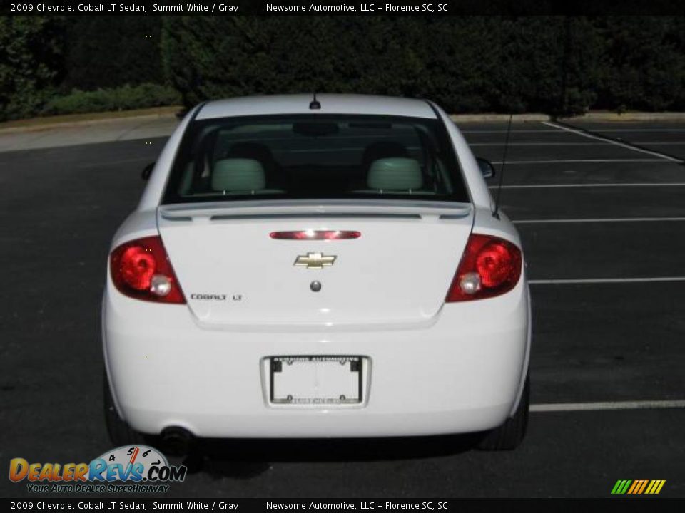 2009 Chevrolet Cobalt LT Sedan Summit White / Gray Photo #26