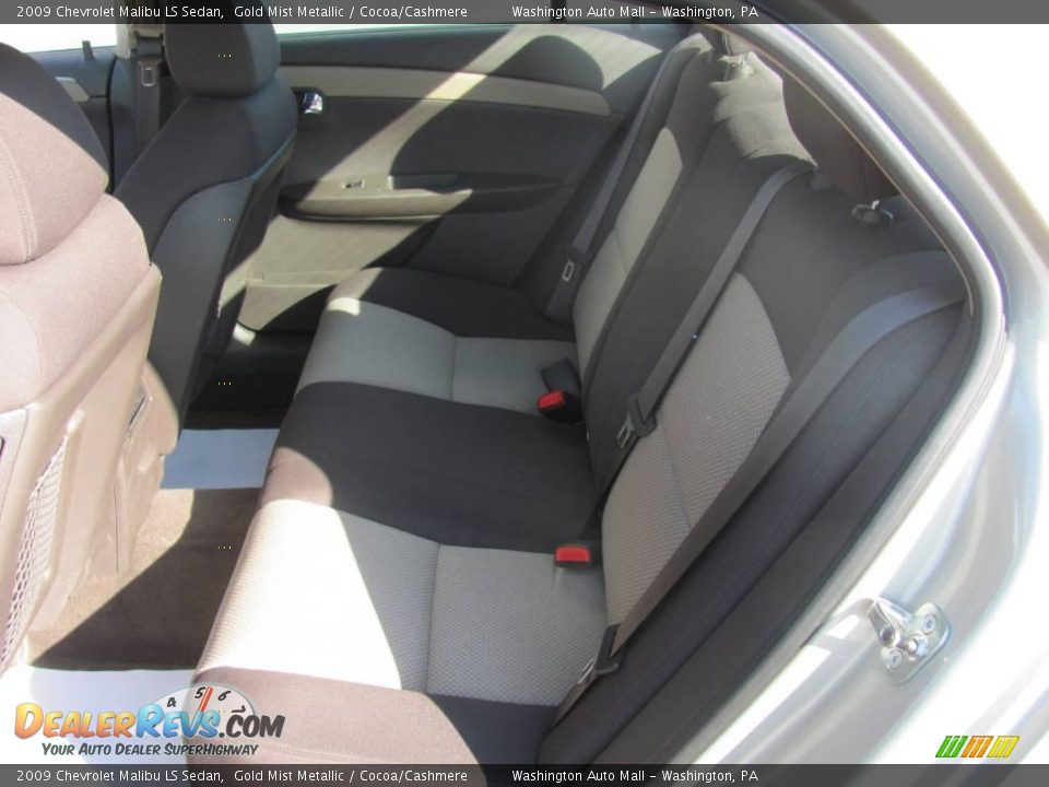 2009 Chevrolet Malibu LS Sedan Gold Mist Metallic / Cocoa/Cashmere Photo #15