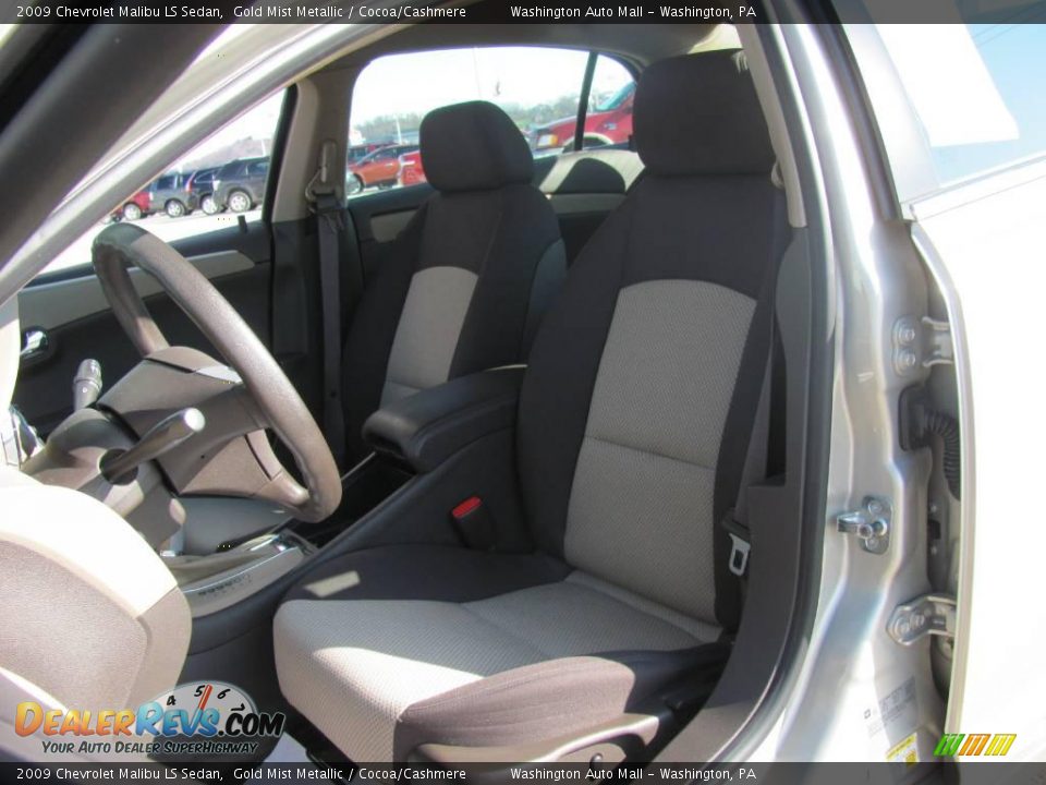 2009 Chevrolet Malibu LS Sedan Gold Mist Metallic / Cocoa/Cashmere Photo #16