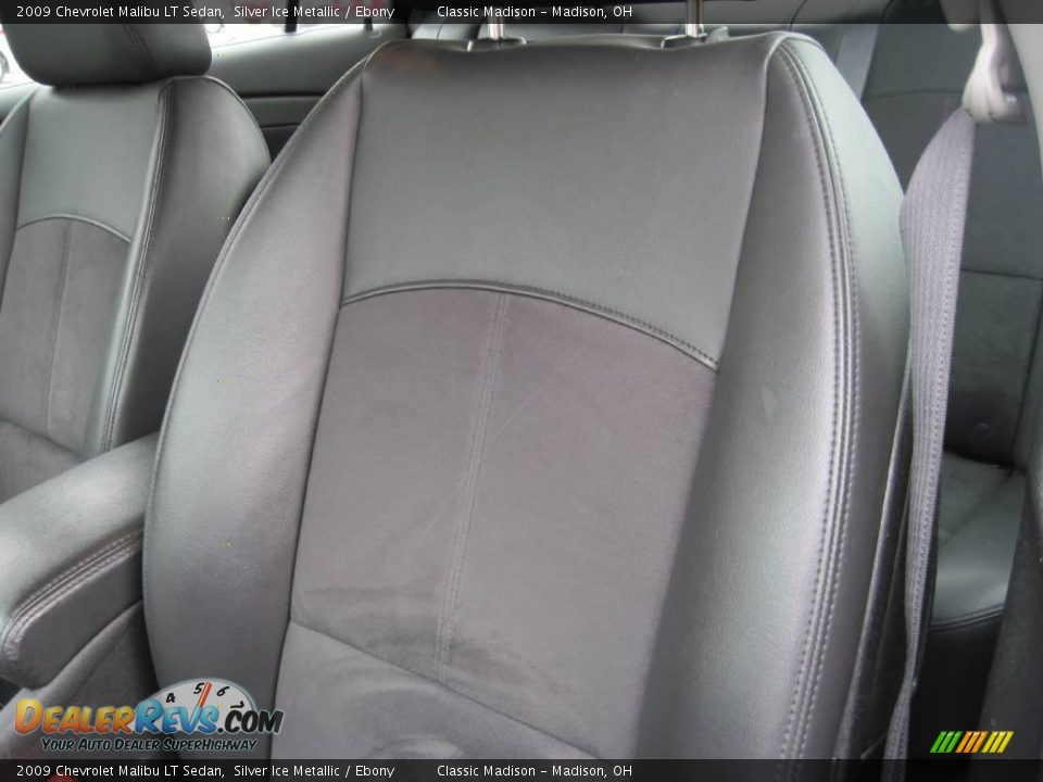 2009 Chevrolet Malibu LT Sedan Silver Ice Metallic / Ebony Photo #9