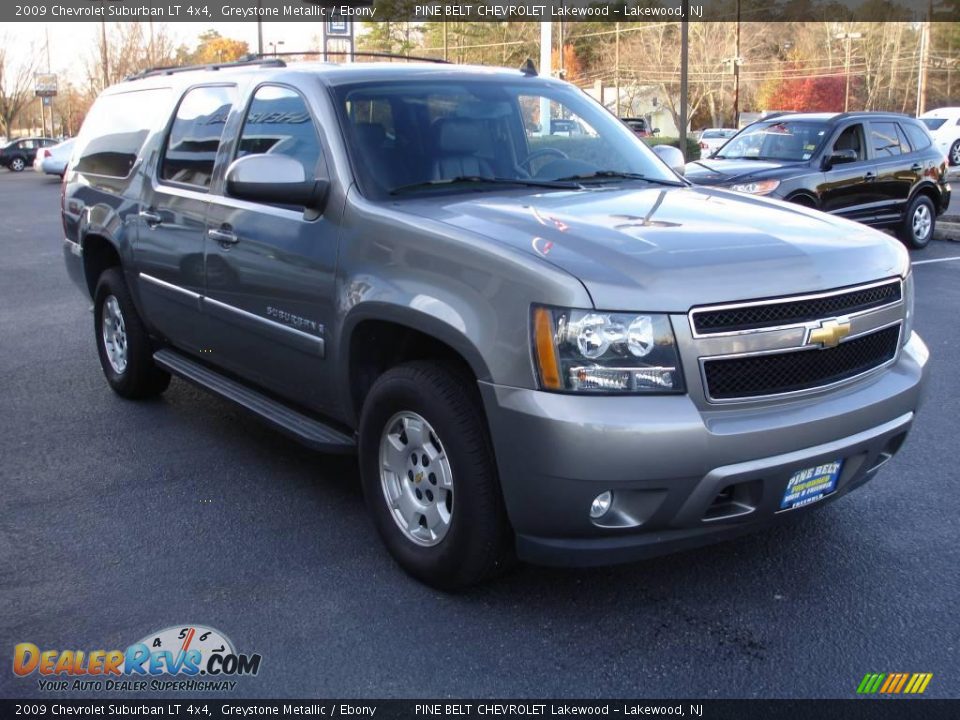 2009 Chevrolet Suburban LT 4x4 Greystone Metallic / Ebony Photo #2