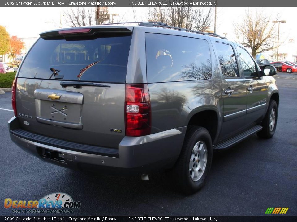 2009 Chevrolet Suburban LT 4x4 Greystone Metallic / Ebony Photo #4