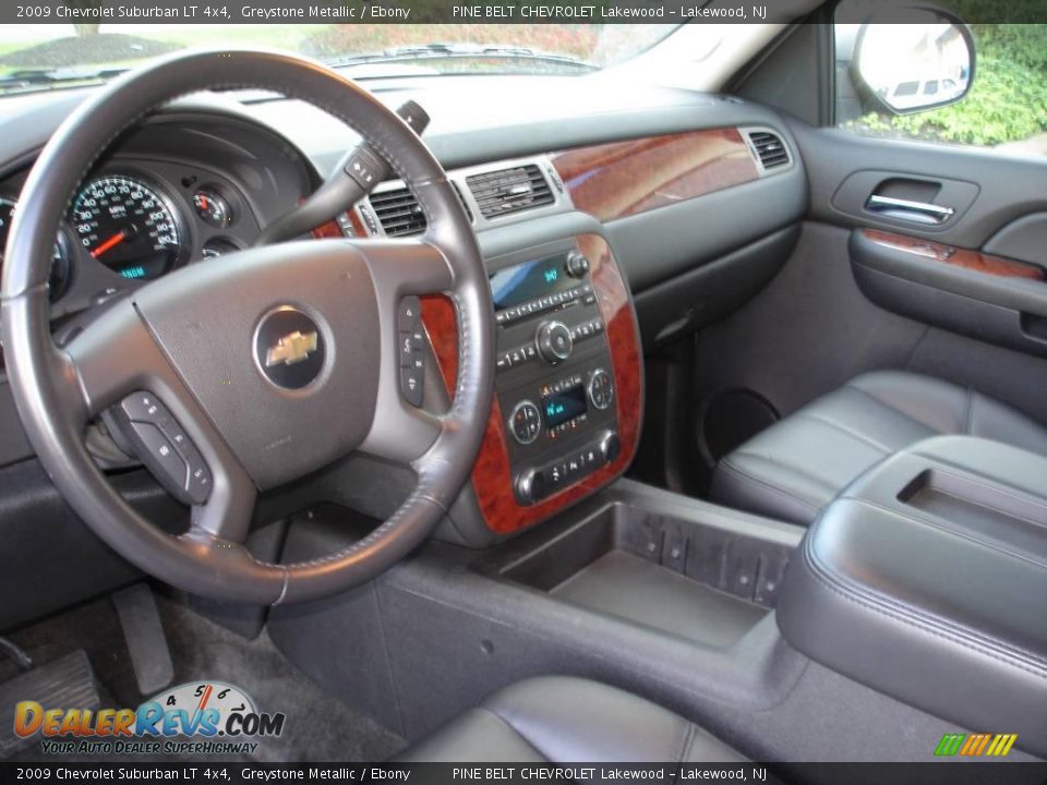 2009 Chevrolet Suburban LT 4x4 Greystone Metallic / Ebony Photo #8