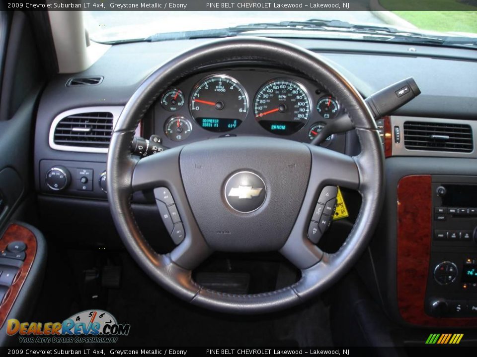 2009 Chevrolet Suburban LT 4x4 Greystone Metallic / Ebony Photo #11