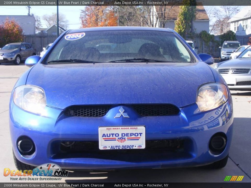 2006 Mitsubishi Eclipse GS Coupe UV Blue Pearl / Dark Charcoal Photo #3