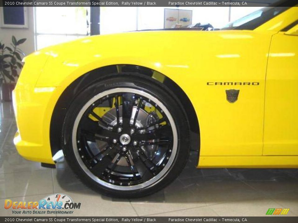 2010 Chevrolet Camaro SS Coupe Transformers Special Edition Rally Yellow / Black Photo #4