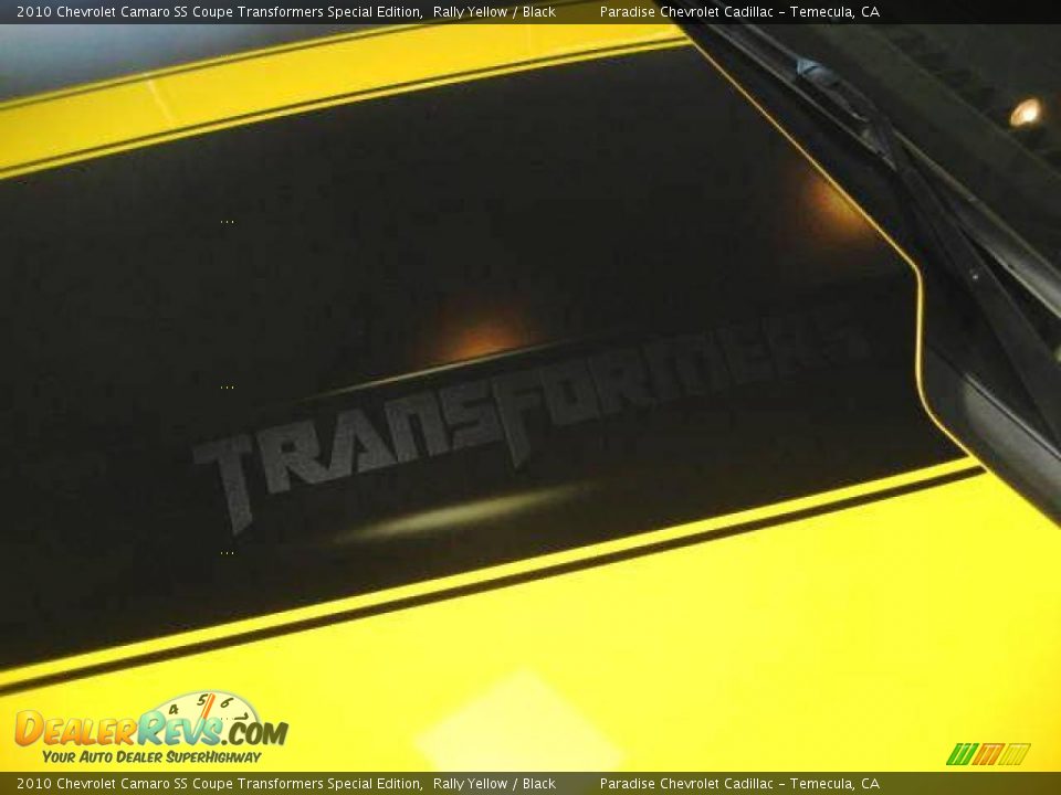 2010 Chevrolet Camaro SS Coupe Transformers Special Edition Rally Yellow / Black Photo #5