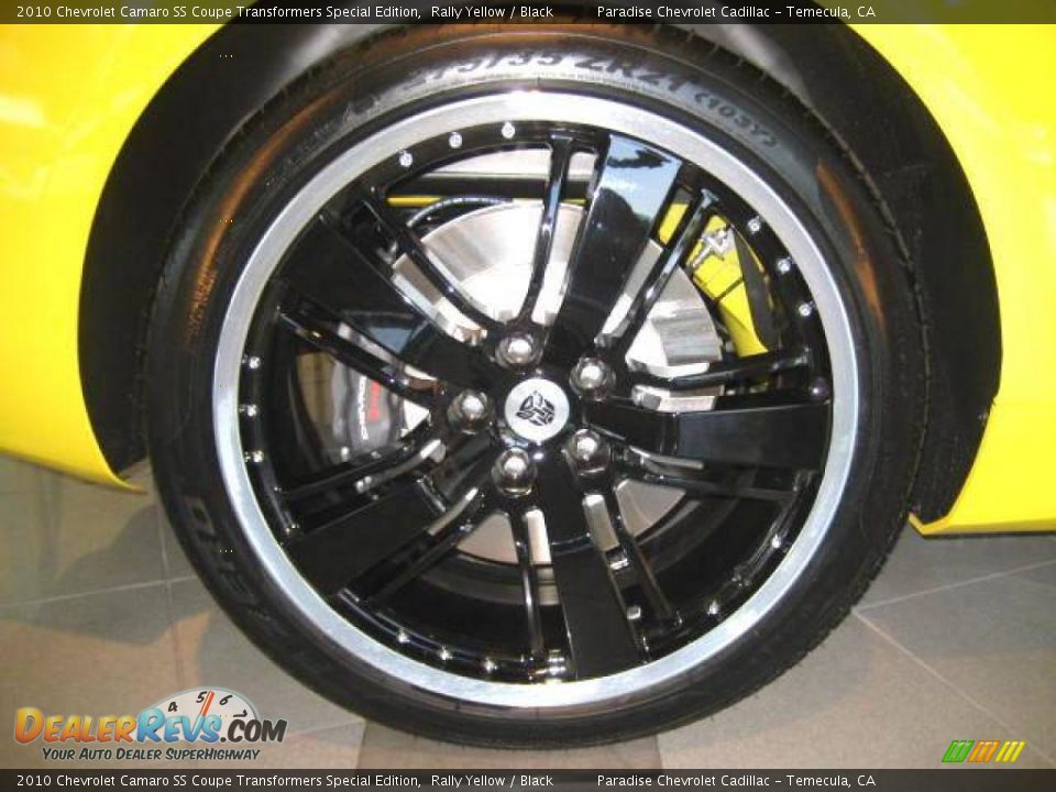 2010 Chevrolet Camaro SS Coupe Transformers Special Edition Rally Yellow / Black Photo #7