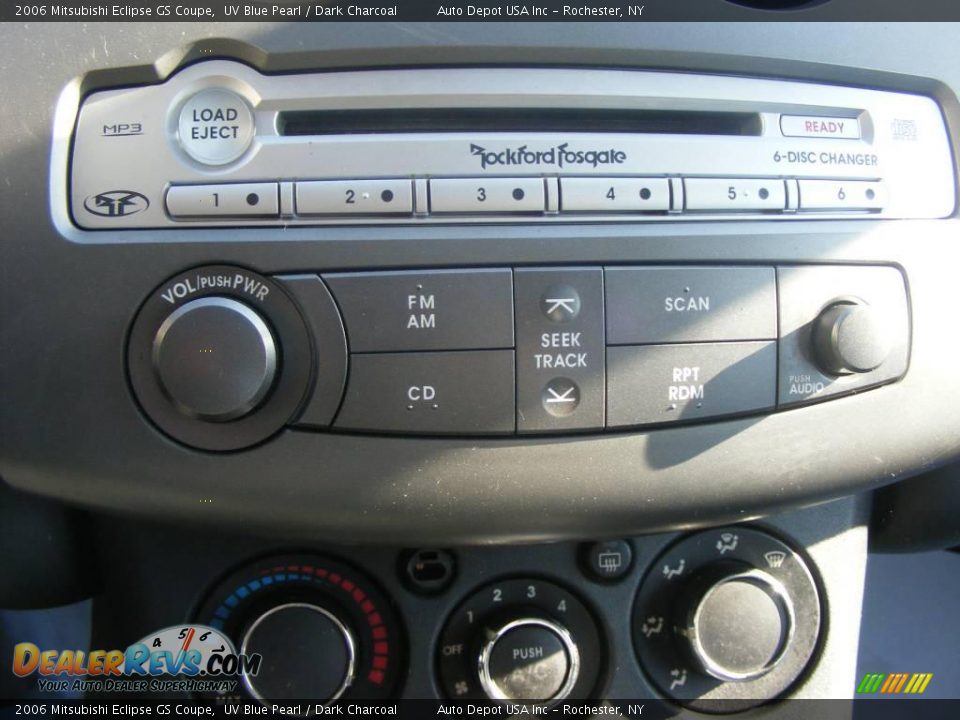 2006 Mitsubishi Eclipse GS Coupe UV Blue Pearl / Dark Charcoal Photo #9