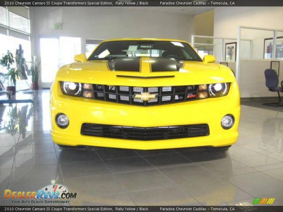 2010 Chevrolet Camaro SS Coupe Transformers Special Edition Rally Yellow / Black Photo #8