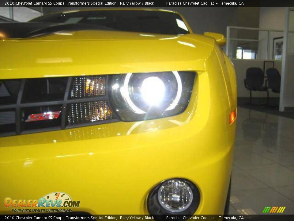 2010 Chevrolet Camaro SS Coupe Transformers Special Edition Rally Yellow / Black Photo #9