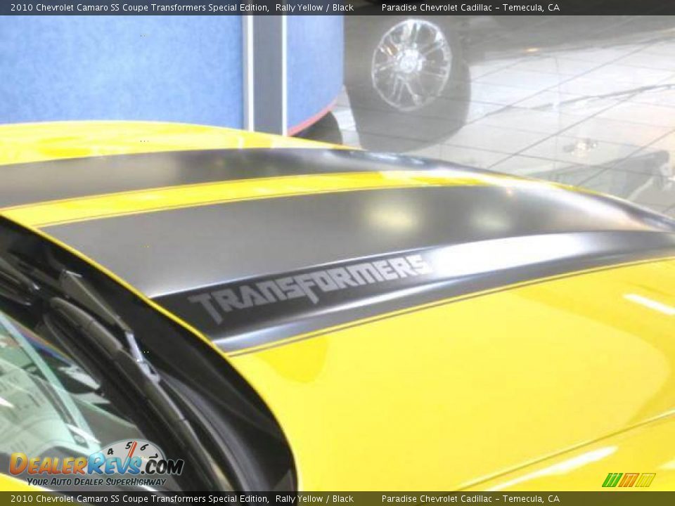 2010 Chevrolet Camaro SS Coupe Transformers Special Edition Rally Yellow / Black Photo #11