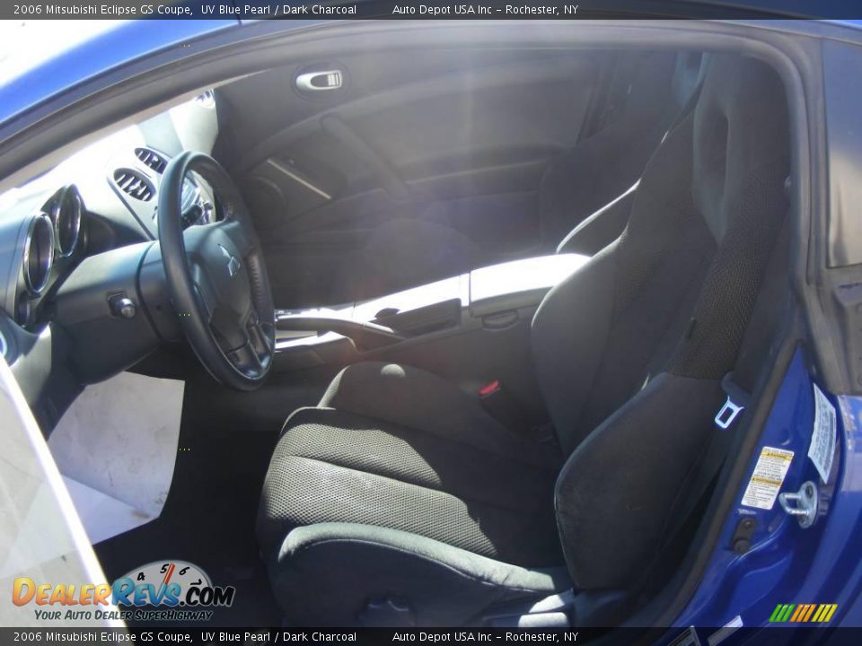 2006 Mitsubishi Eclipse GS Coupe UV Blue Pearl / Dark Charcoal Photo #14