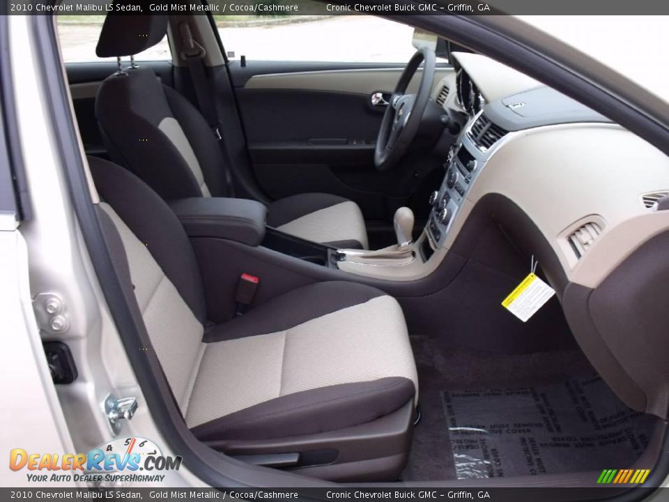 2010 Chevrolet Malibu LS Sedan Gold Mist Metallic / Cocoa/Cashmere Photo #13