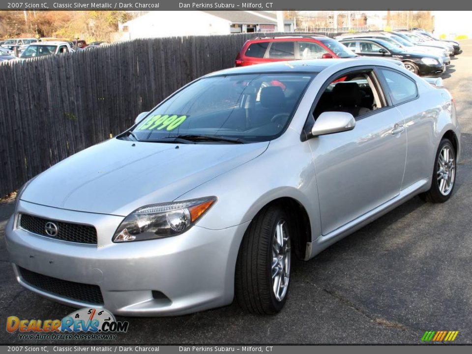2007 Scion tC Classic Silver Metallic / Dark Charcoal Photo #1
