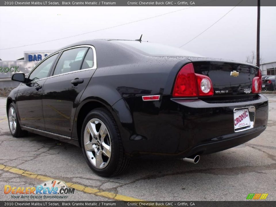 2010 Chevrolet Malibu LT Sedan Black Granite Metallic / Titanium Photo #3