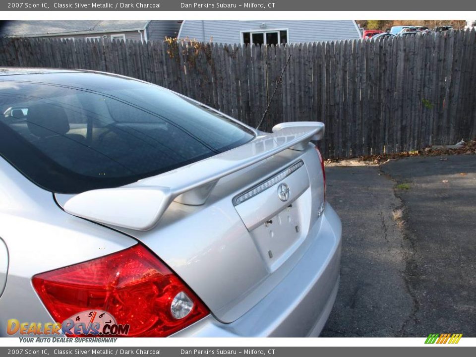 2007 Scion tC Classic Silver Metallic / Dark Charcoal Photo #10