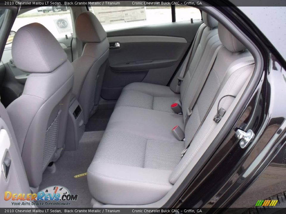 2010 Chevrolet Malibu LT Sedan Black Granite Metallic / Titanium Photo #11