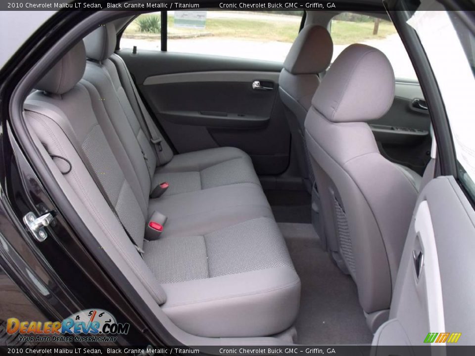 2010 Chevrolet Malibu LT Sedan Black Granite Metallic / Titanium Photo #12